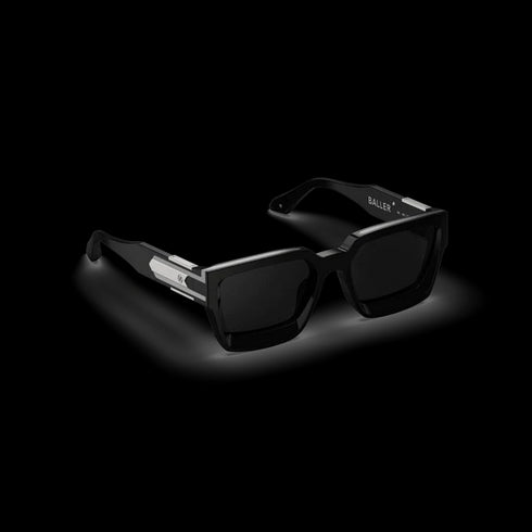 Sunglasses - Baller - Black / Silver